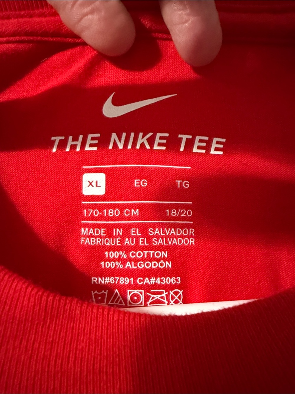 Nike Kansas City Chiefs Kelce #87 Short-Sleeve Red Tee Super Bowl LVII Womens XL - Picture 2 of 5